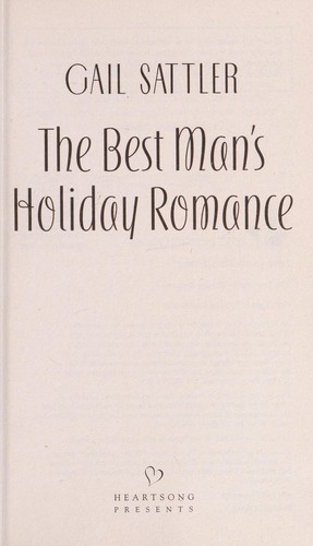 Cover of The best man's holiday romance
