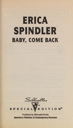 Cover of Baby, Come Back