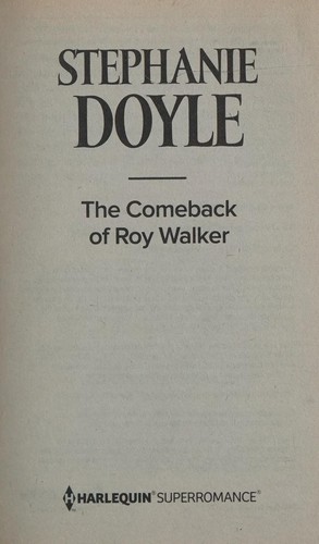 Cover of Comeback of Roy Walker