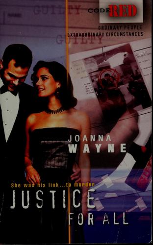Cover of Justice for all
