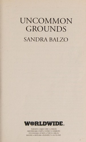 Cover of Uncommon Grounds (Larger Print) (Five Star Mystery Series)