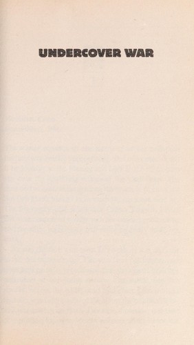Cover of Undercover War (Black Ops #1)