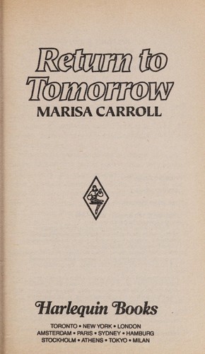 Cover of Return to Tomorrow