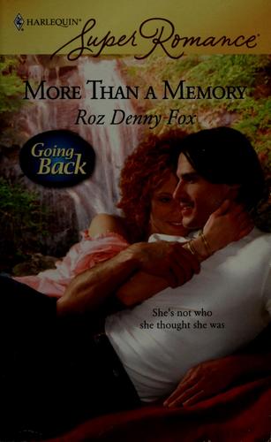 Cover of More than a memory