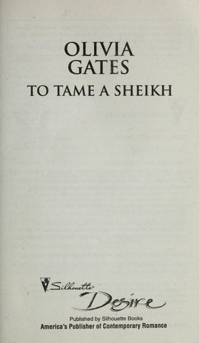 Cover of To tame a sheikh