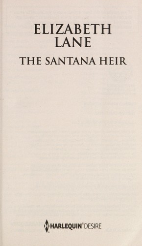 Cover of The Santana heir