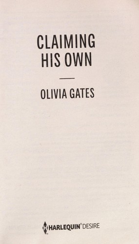 Cover of Claiming His Own