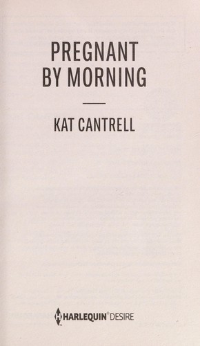 Cover of Pregnant By Morning