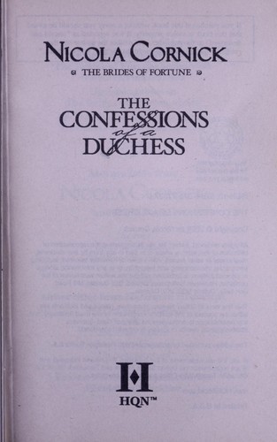 Cover of The Confessions of a Duchess