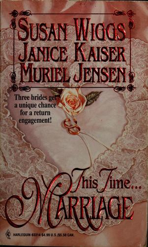Cover of This time-- marriage