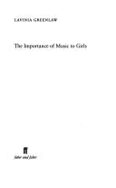 Cover of The Importance of Music to Girls
