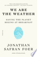 Cover of We are the Weather