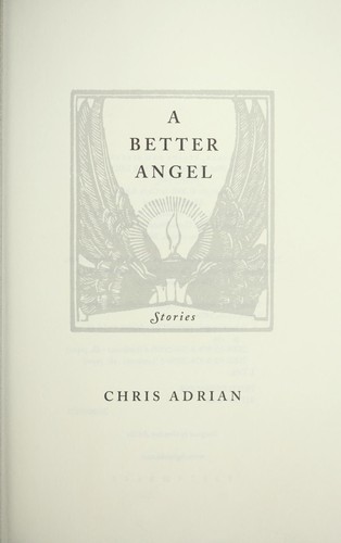 Cover of A better angel
