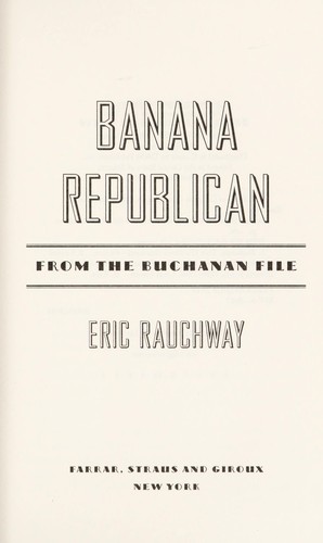 Cover of Banana Republican