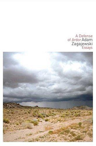Cover of A Defense of Ardor