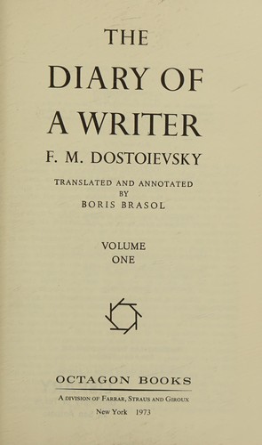 Cover of The diary of a writer
