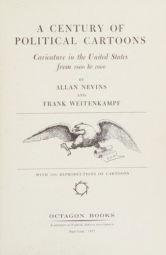 Cover of A century of political cartoons