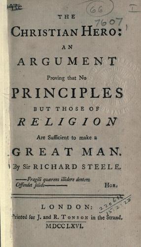 Cover of The Christian hero