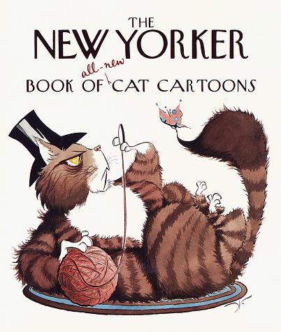 Cover of The New Yorker book of all-new cat cartoons