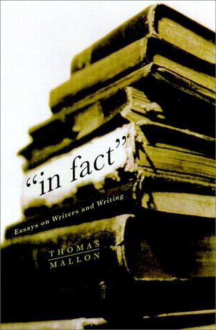 Cover of In fact