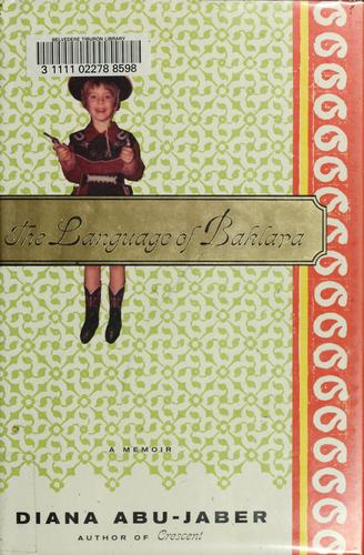 Cover of The language of Baklava