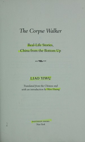 Cover of The Corpse Walker
