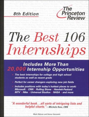 Cover of The best 106 internships