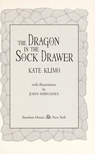 Cover of The dragon in the sock drawer