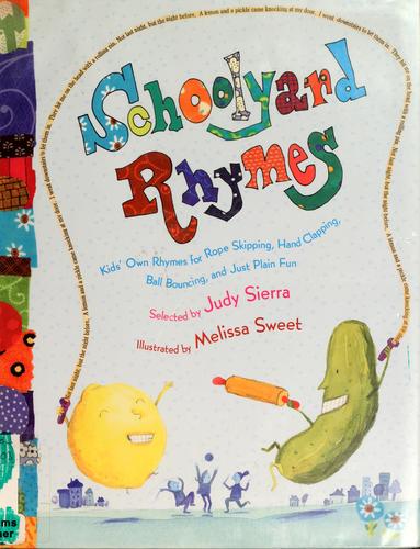 Cover of Schoolyard rhymes