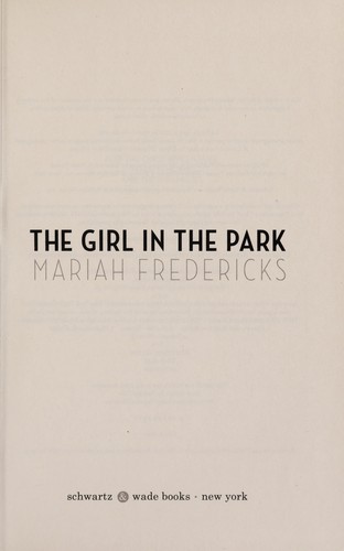 Cover of The girl in the park