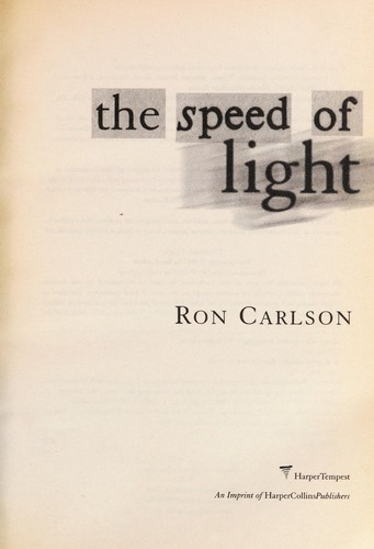 Cover of The speed of light