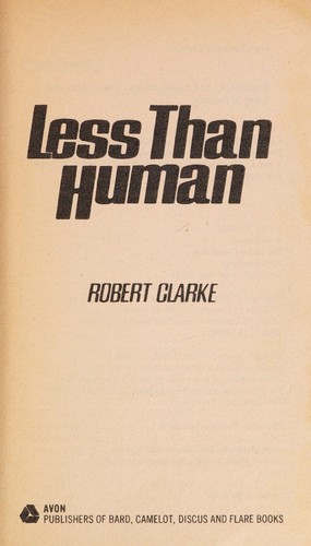 Cover of Less Than Human