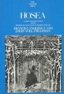Cover of Hosea