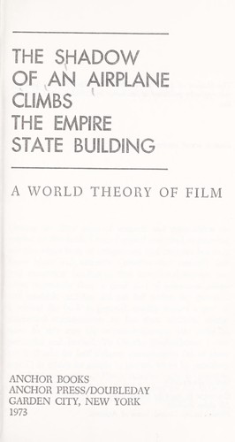 Cover of The shadow of an airplane climbs the Empire State Building