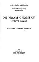 Cover of On Noam Chomsky