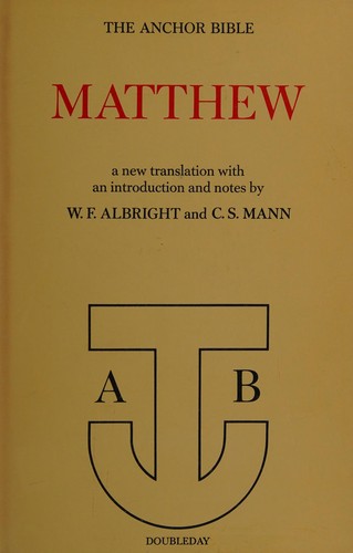 Cover of Matthew