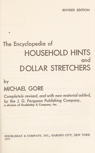 Cover of The encyclopedia of household hints and dollar stretchers