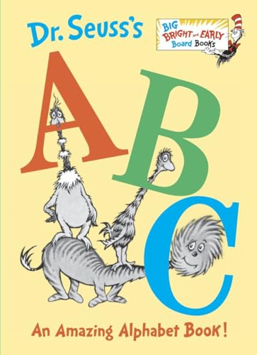 Cover of Dr. Seuss's ABC: An Amazing Alphabet Book!