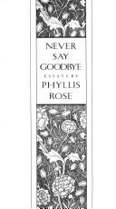 Cover of Never say goodbye