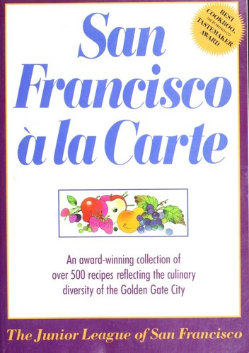Cover of San Francisco A La Carte