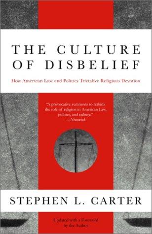 Cover of The culture of disbelief