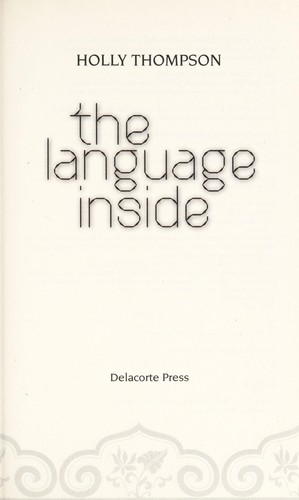 Cover of The language inside