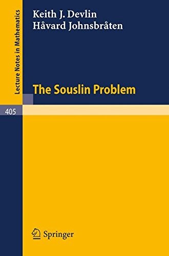 Cover of The Souslin problem