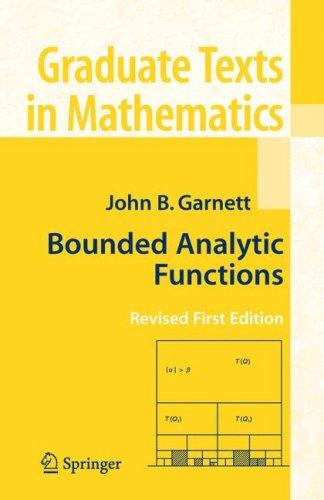 Cover of Bounded Analytic Functions (Graduate Texts in Mathematics)