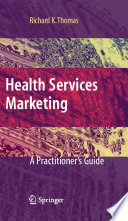 Cover of Health Services Marketing