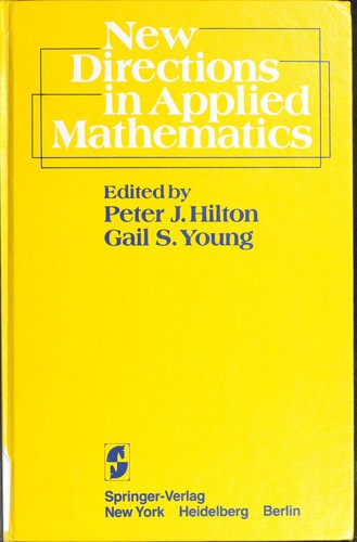Cover of New directions in applied mathematics