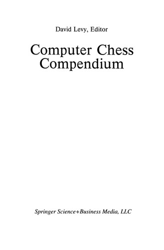 Cover of Computer chess compendium