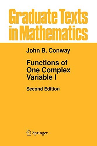 Cover of Functions of One Complex Variable I