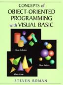 Cover of Concepts of object-oriented programming with Visual Basic