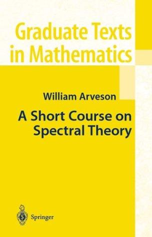Cover of A Short Course on Spectral Theory